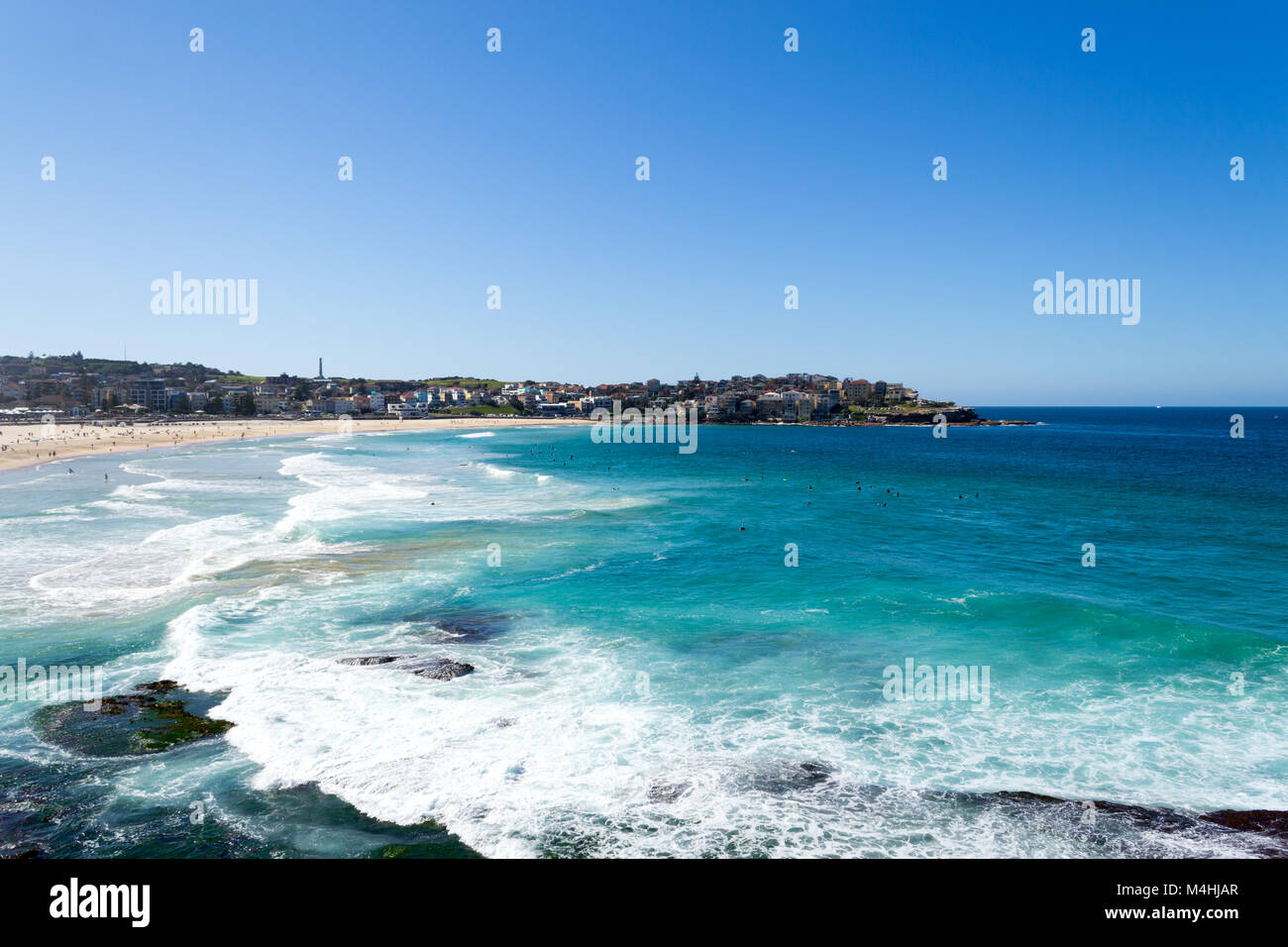 Famous Bondai beach in Sydney Stock Photo