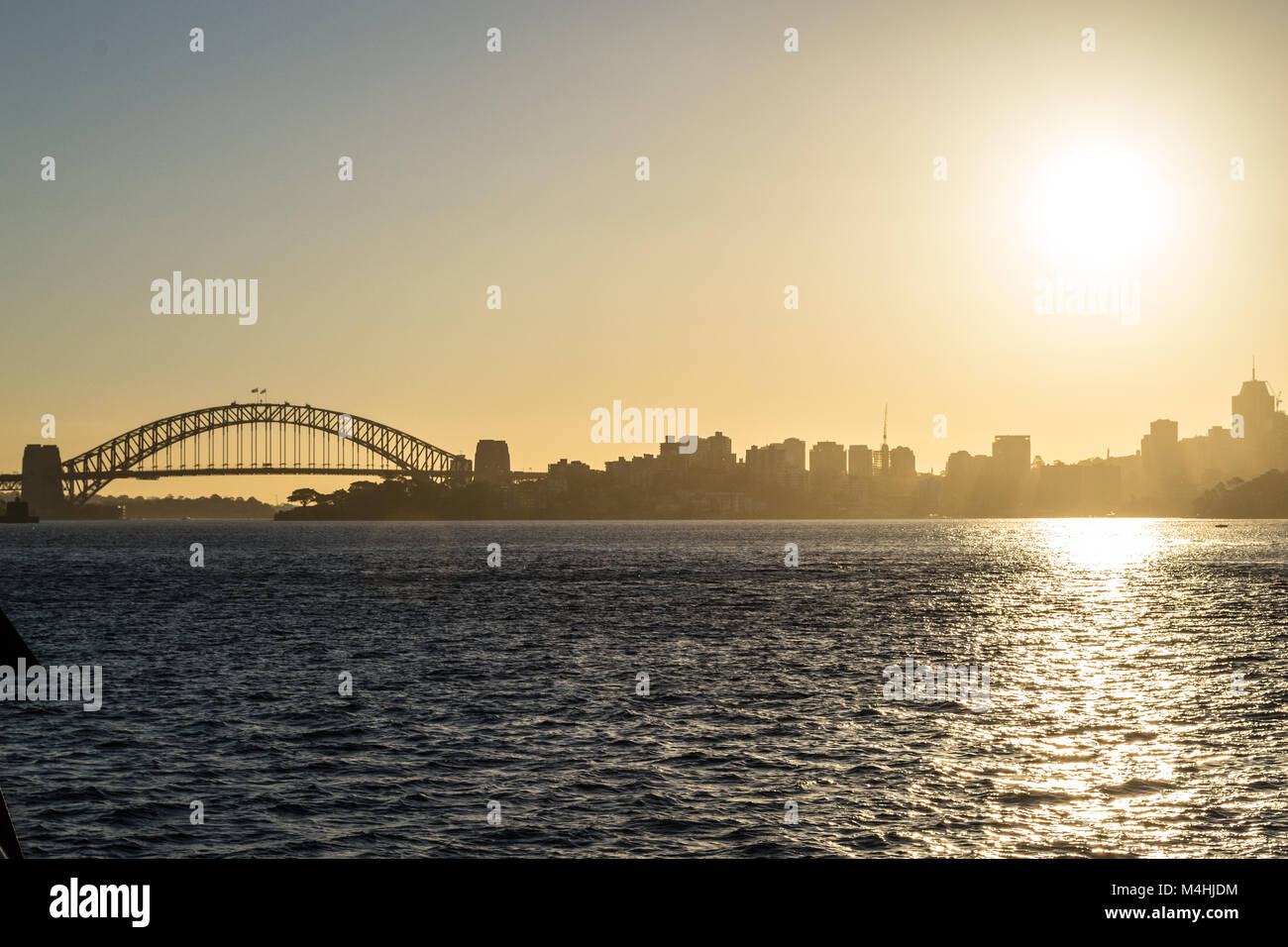 From Watsons bay to CBD in Sydney Stock Photo