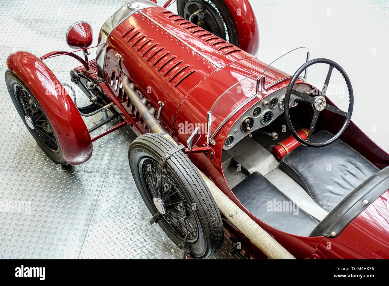 Wikov 7/28 Special racing car from 1929, National Technical Museum, Prague, Czech Republic Stock Photo