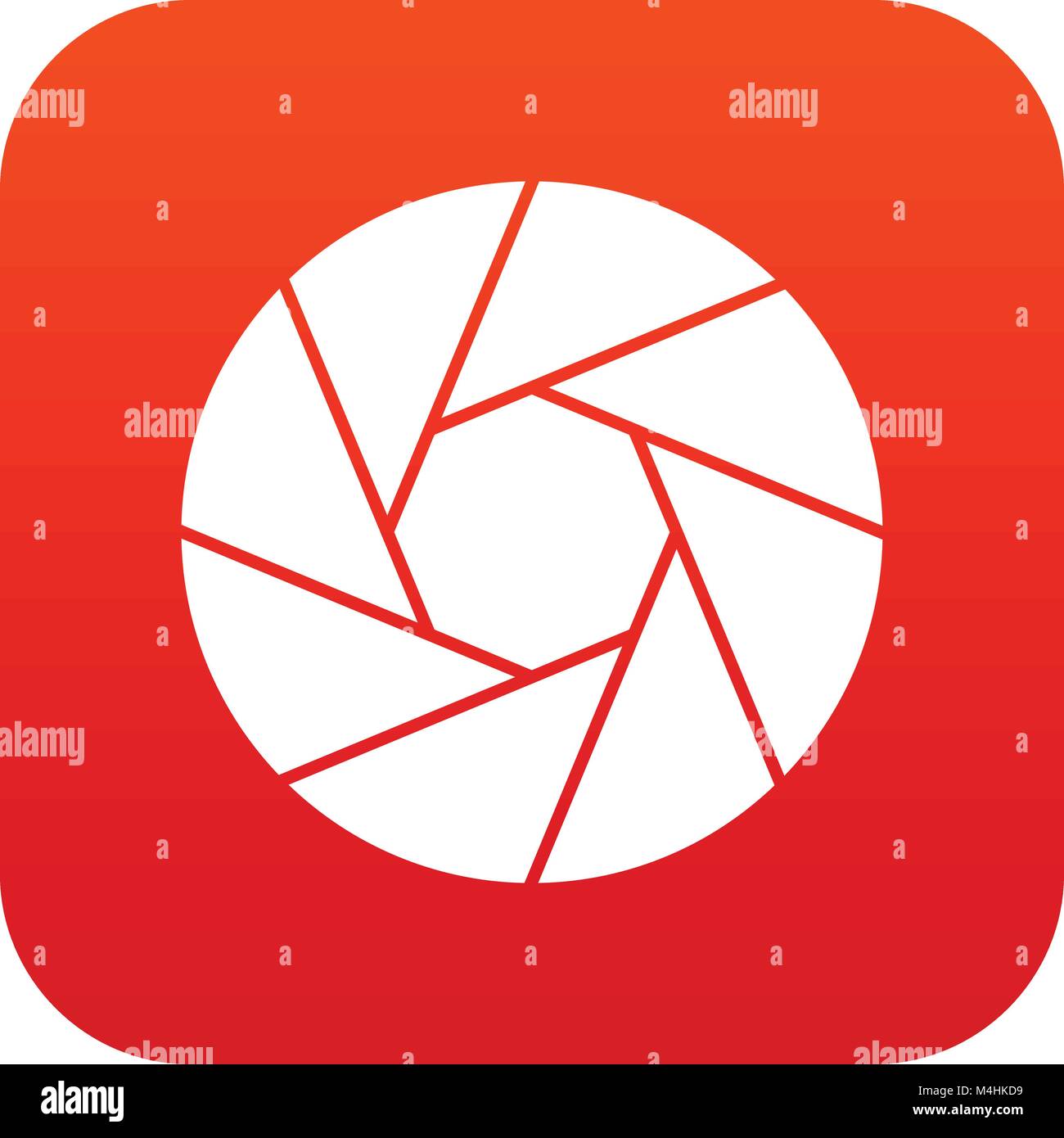 Little objective icon digital red Stock Vector Image & Art - Alamy