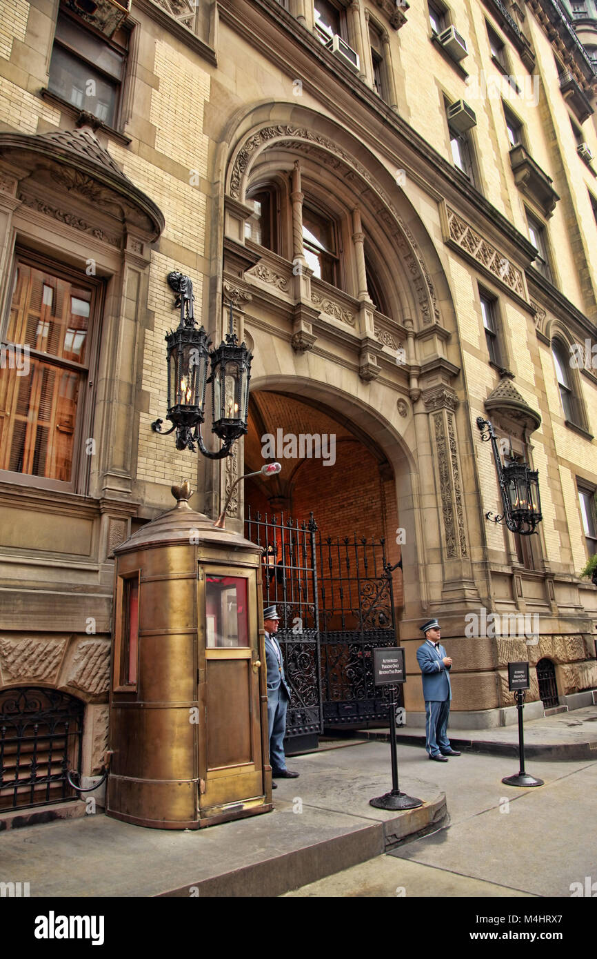 View of the Dakota building in New York Stock Photo