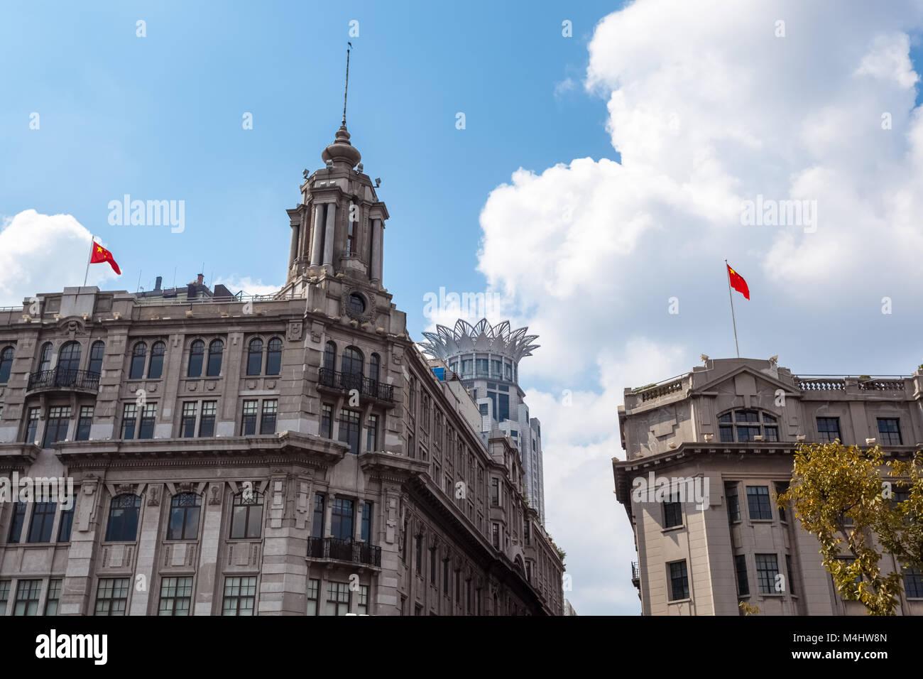 shanghai historic buildings Stock Photo