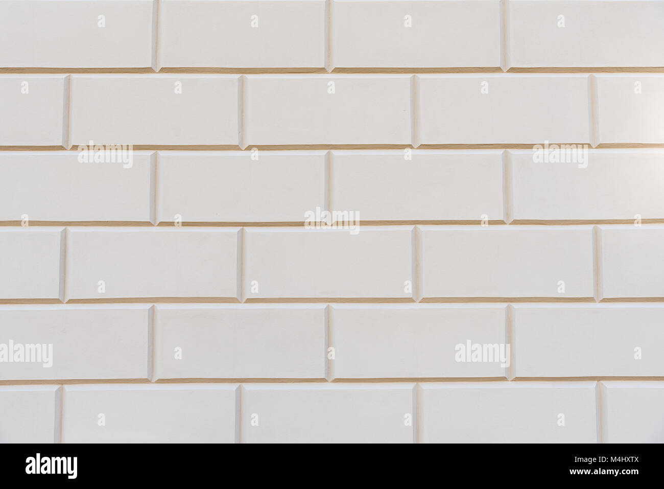 Background from white rectangular stone blocks Stock Photo