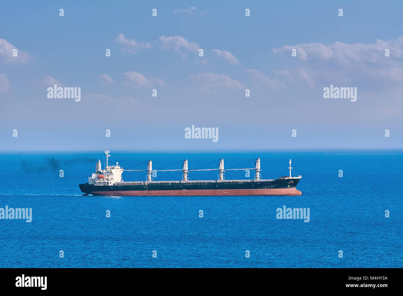 Ship in the Sea Stock Photo - Alamy