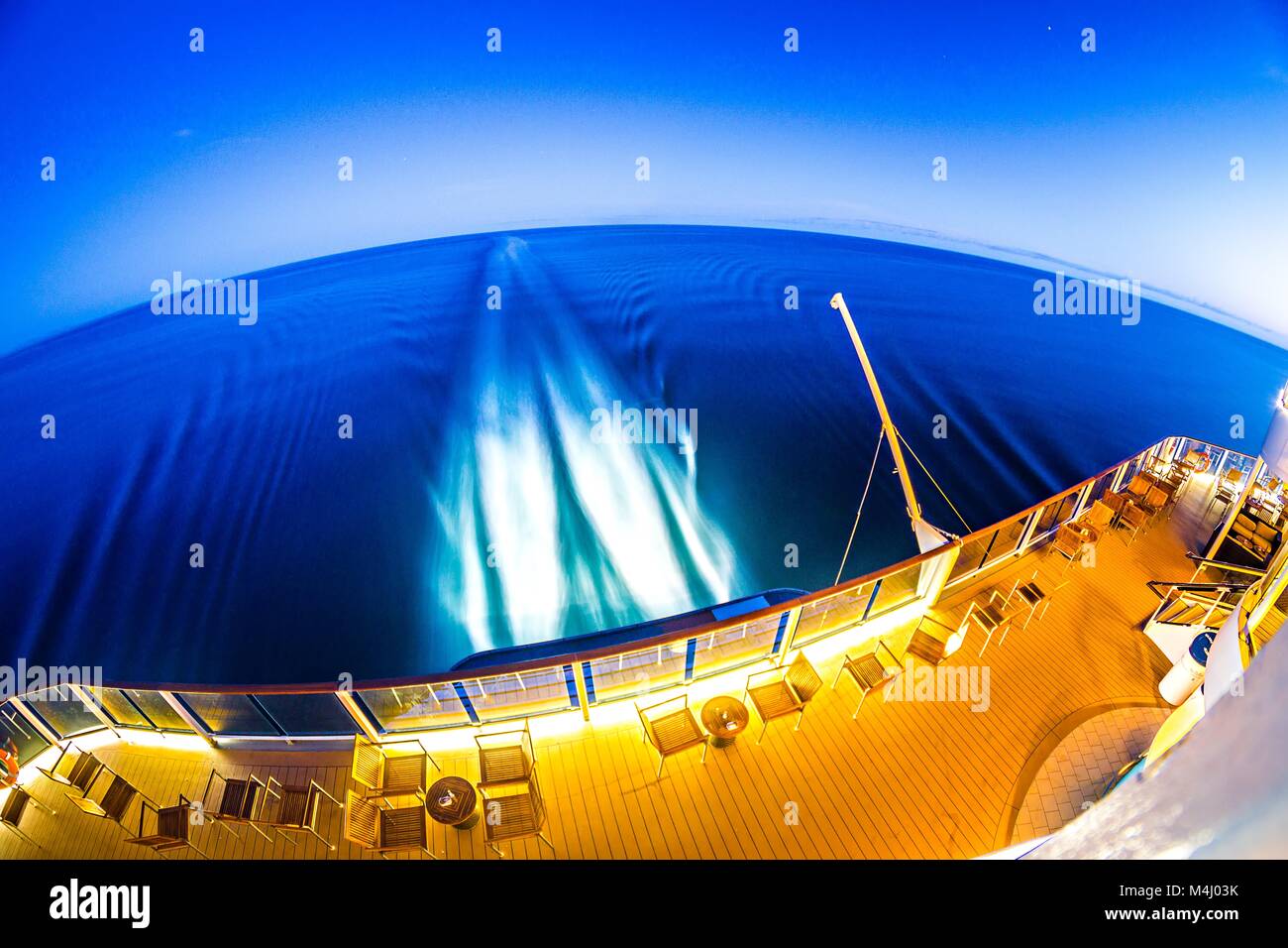 Back deck on cruise ship hi-res stock photography and images - Alamy