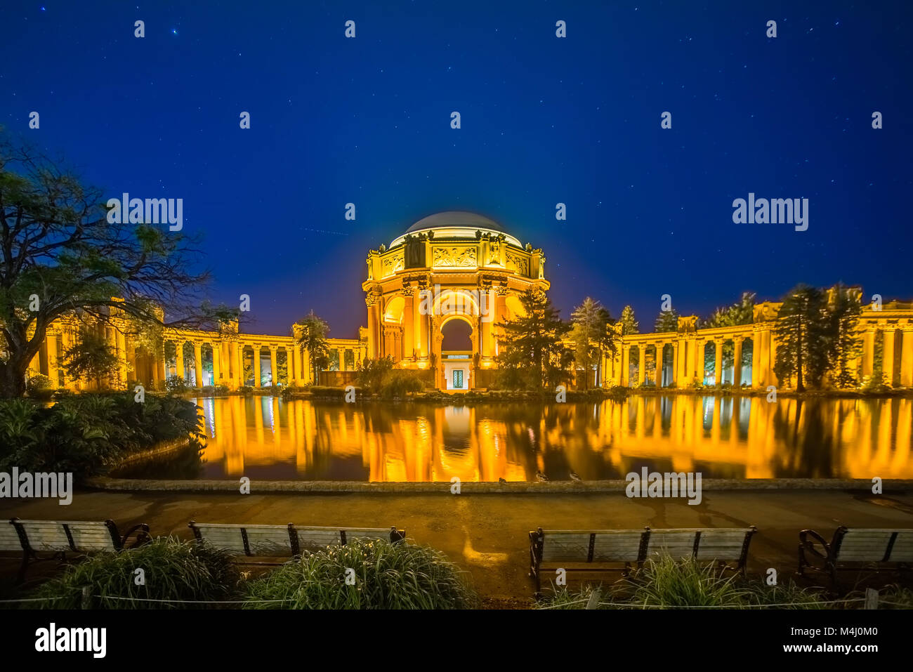 san francisco exploratorium and palace of fine arts Stock Photo