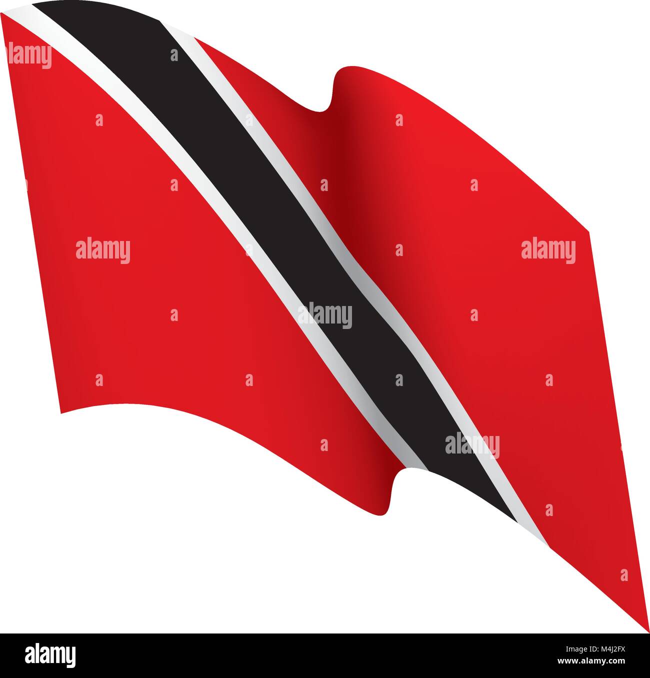 Trinidad And Tobago Flag Vector Illustration Stock Vector Image And Art Alamy 4998