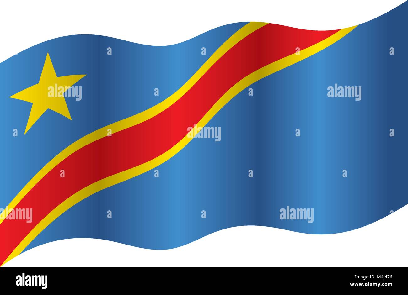 Democratic Republic of the Congo flag Stock Vector Image & Art - Alamy