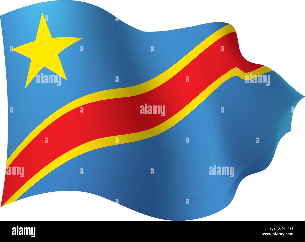 Democratic Republic of the Congo flag Stock Vector Image & Art - Alamy