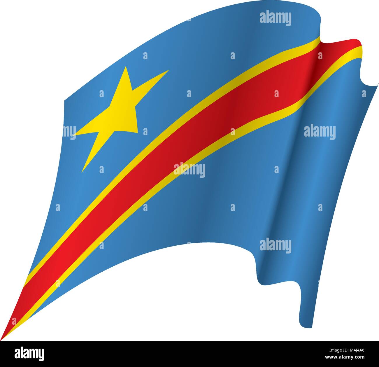 Democratic Republic of the Congo flag Stock Vector Image & Art - Alamy