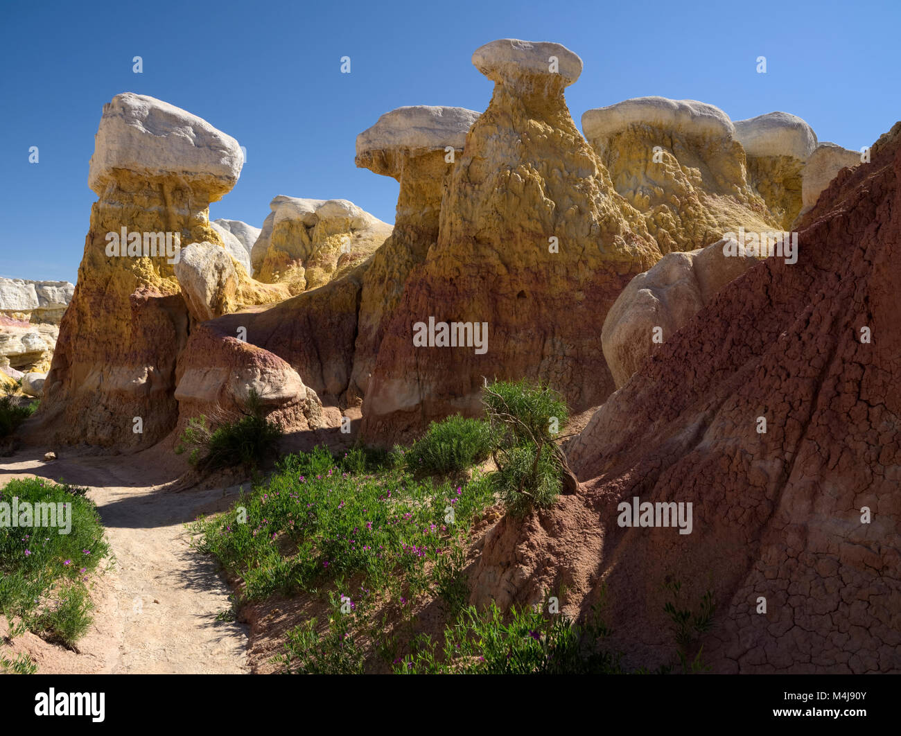 Paint Mines Colorado Stock Photo Alamy