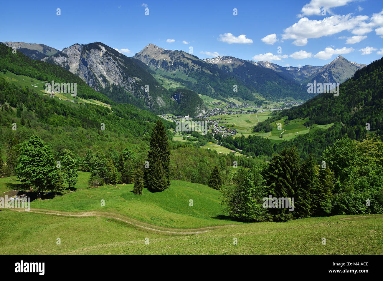 Bregenz Forest; Alps; Austria; Europe; Stock Photo