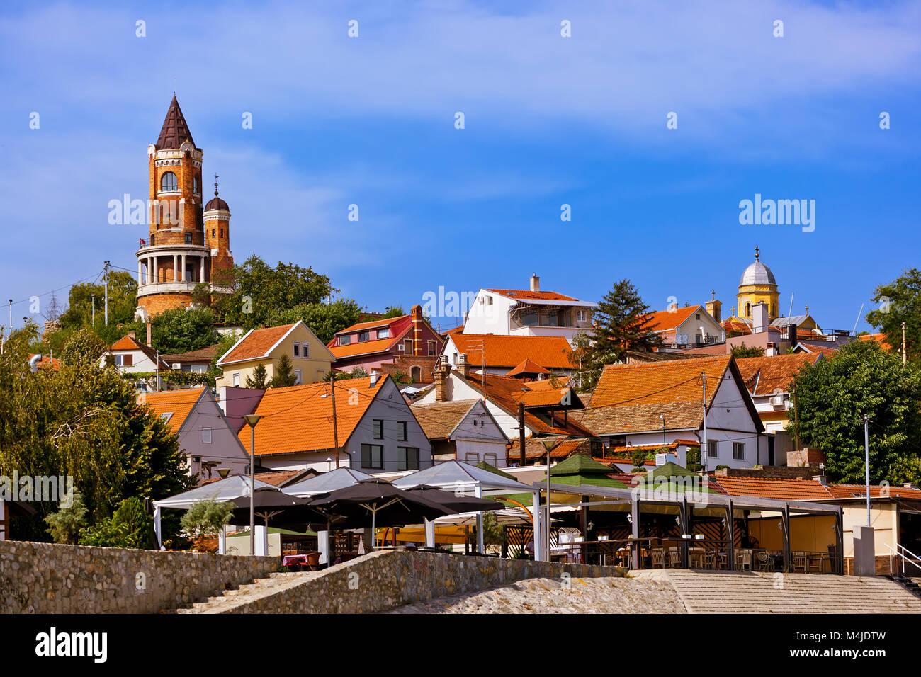 old-town-zemun-belgrade-serbia-stock-photo-alamy