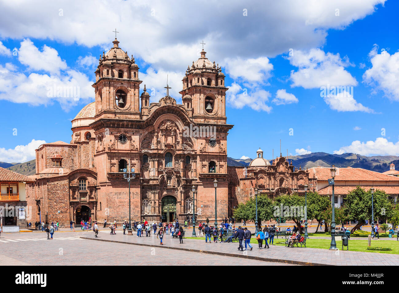 cusco-peru-25-april-2017-plaza-de-armas-cusco-peru-stock-photo
