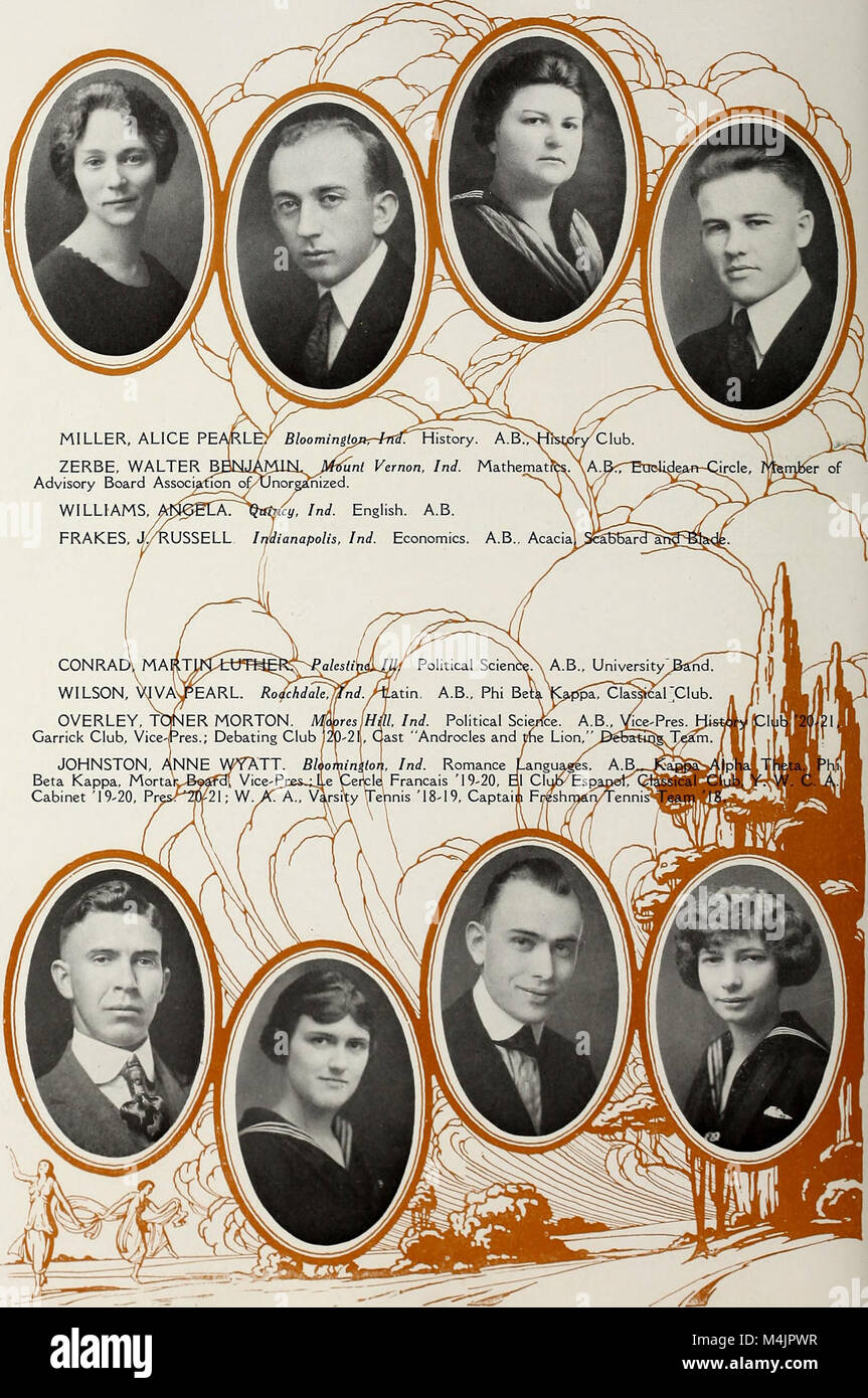 Notable Programs Documenting notable student and faculty contributions hi-res stock ...