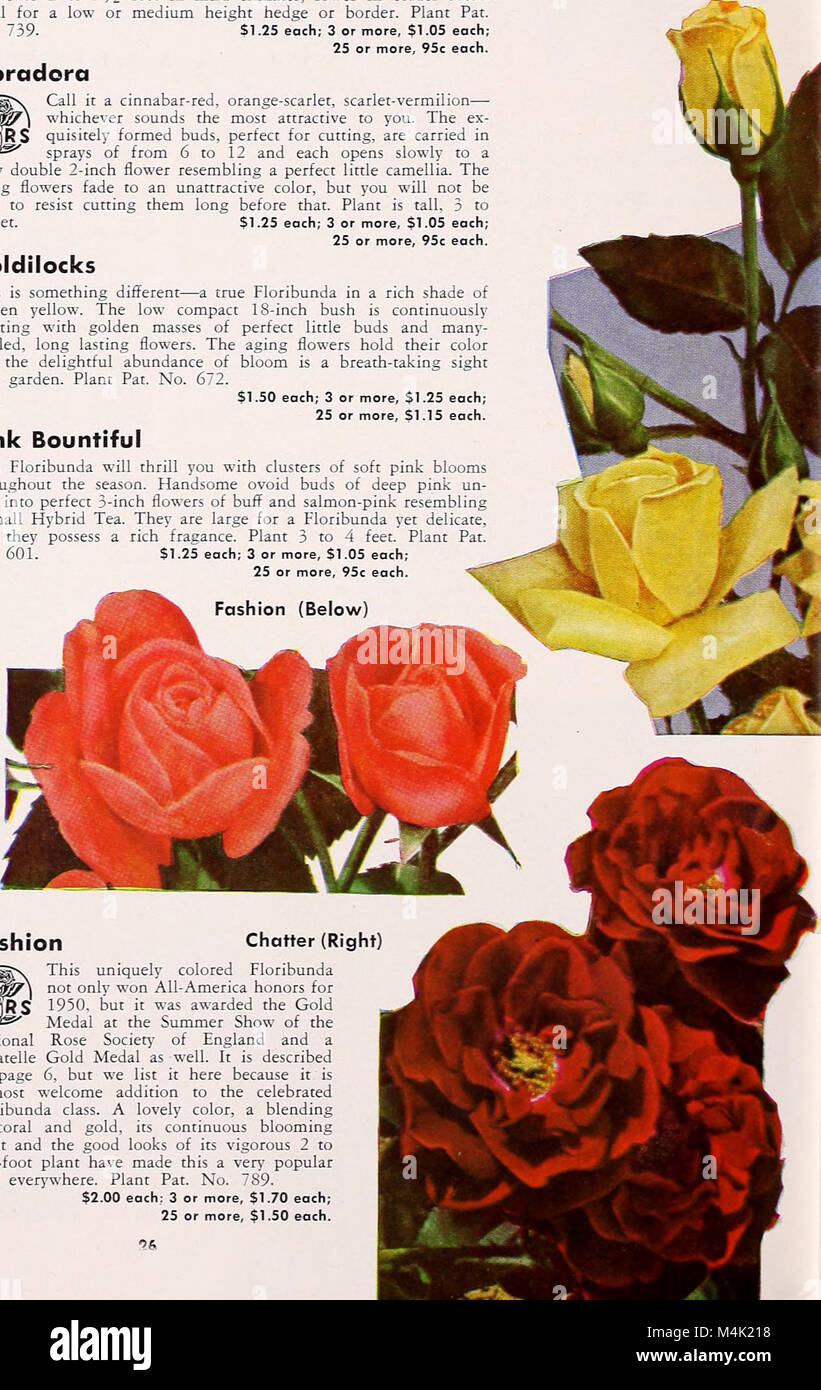 The 1951 *Armstrong Nurseries* catalog provides a comprehensive listing ...