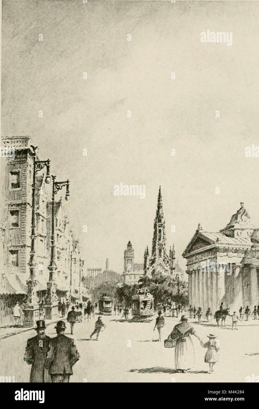 Around the clock in Europe; a travel-sequence (1912) (14779766895) Stock Photo