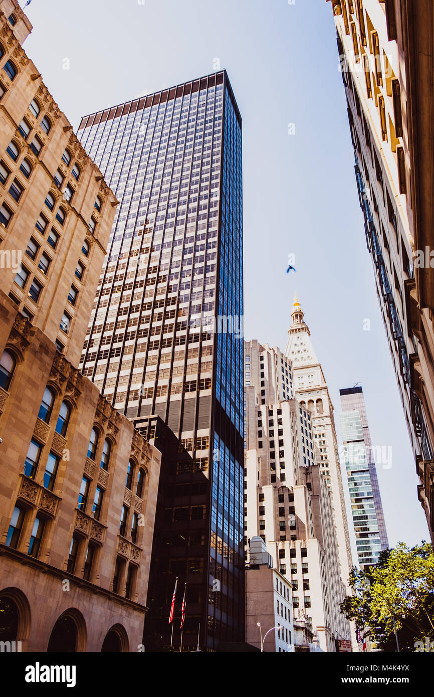 Tall downtown skyscrapers dawn hi-res stock photography and images - Alamy