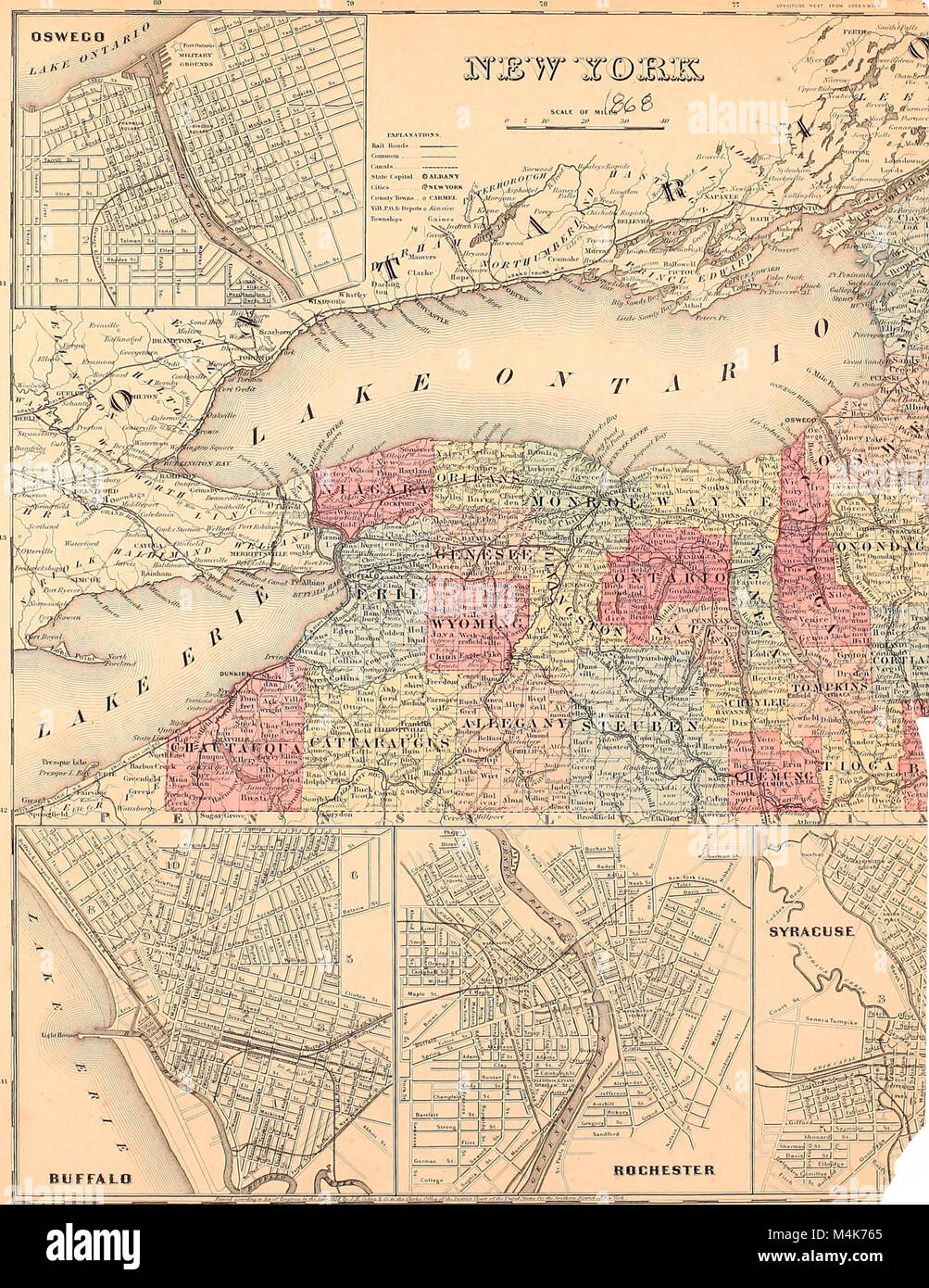 Atlas of Montgomery and Fulton counties, New York from actual surveys