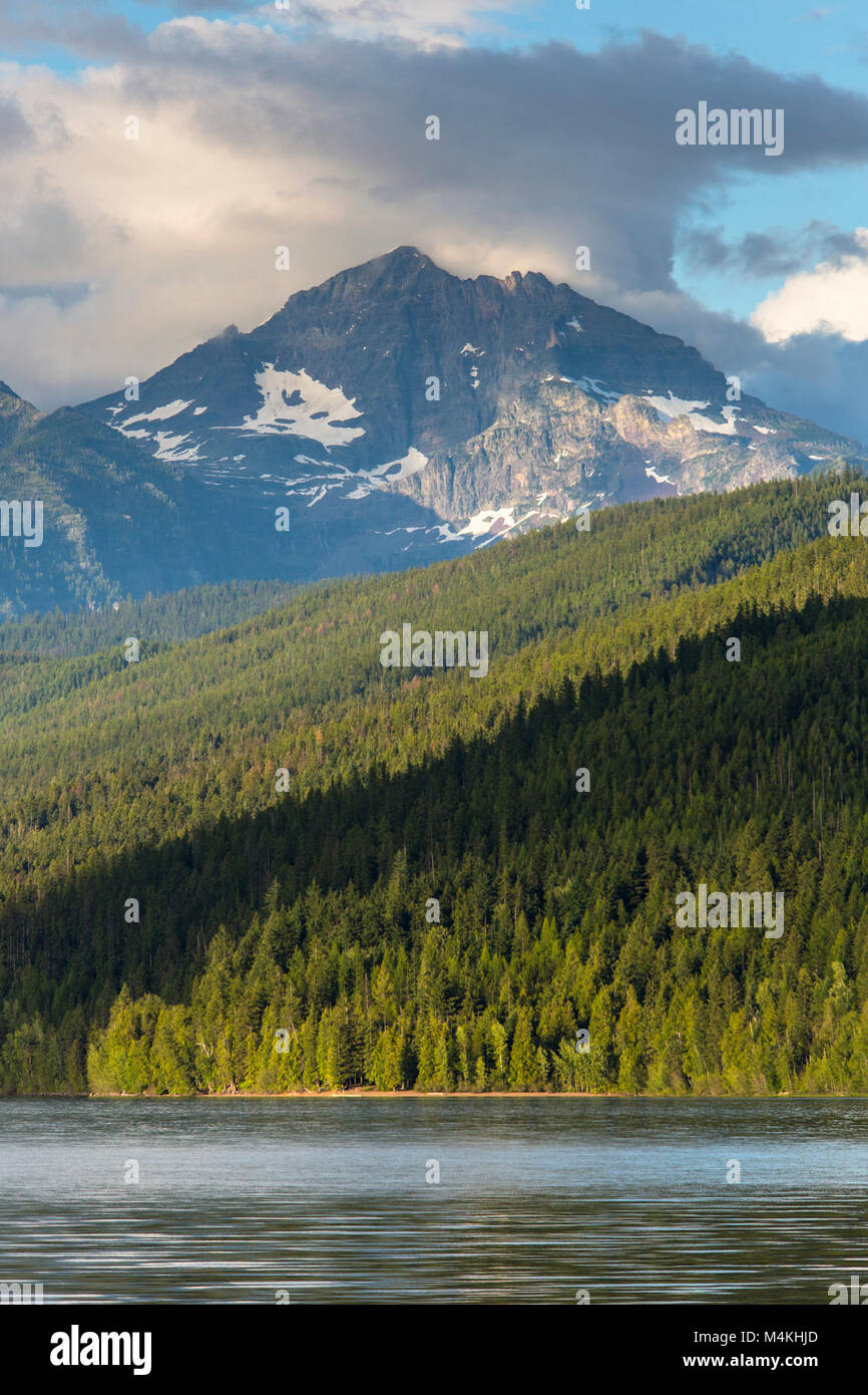 Gunsight Mountain Stock Photo Alamy