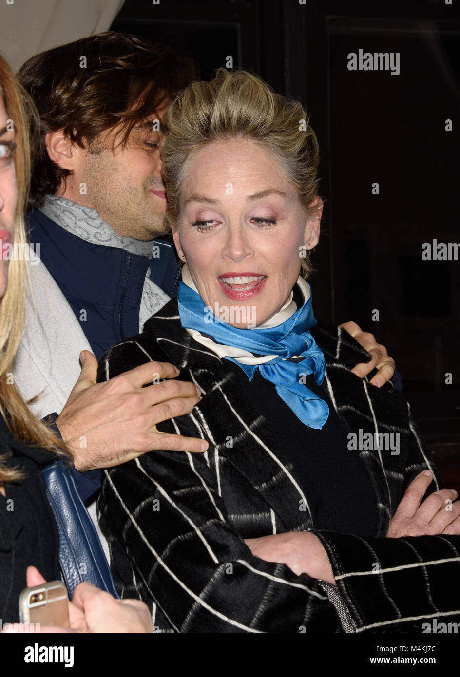 Cast of HBO Mosaic at 92Y Featuring: Sharon Stone, Guest Where: New