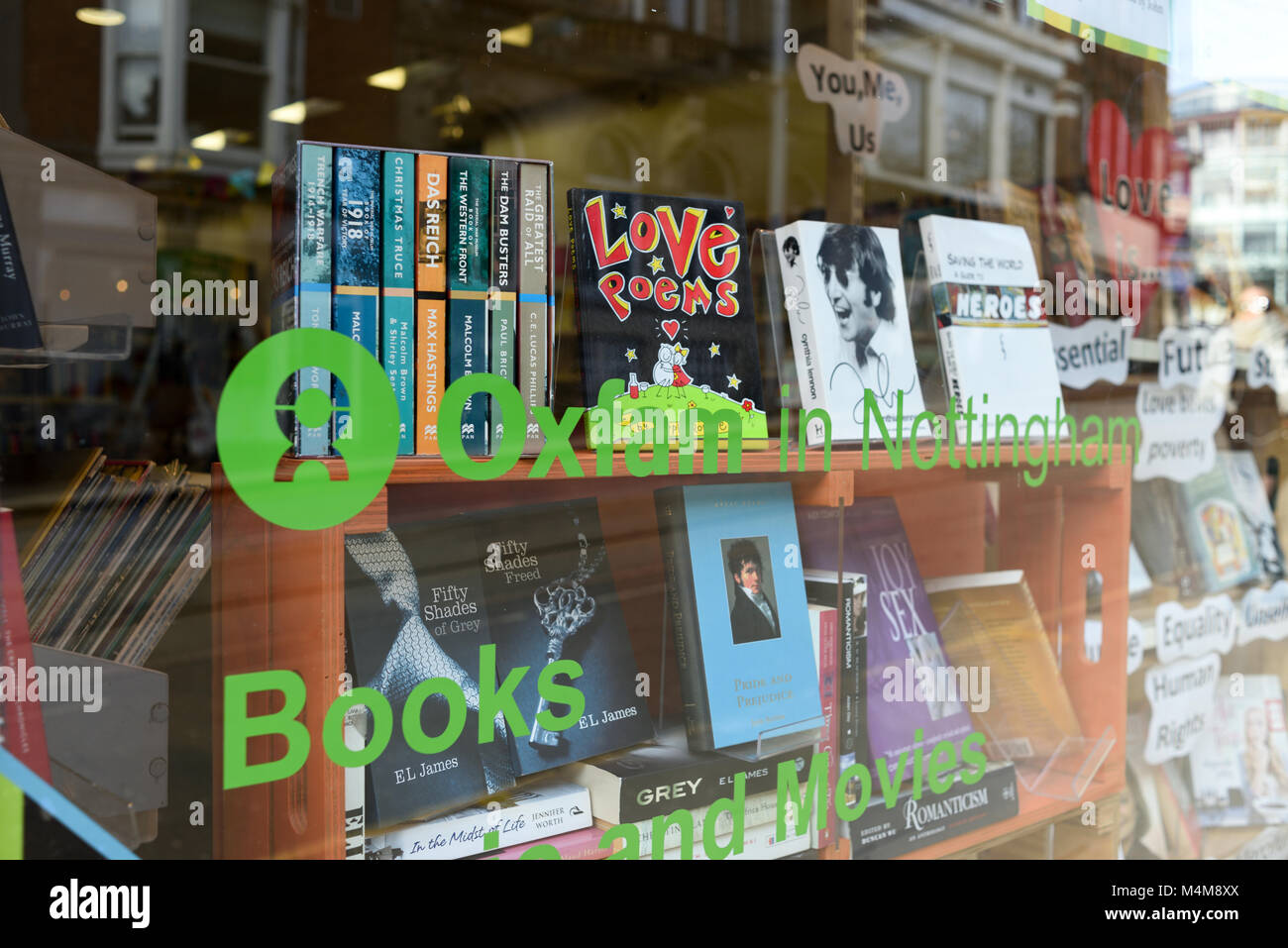 Oxfam Charity Shop In Nottingham,UK Stock Photo Alamy