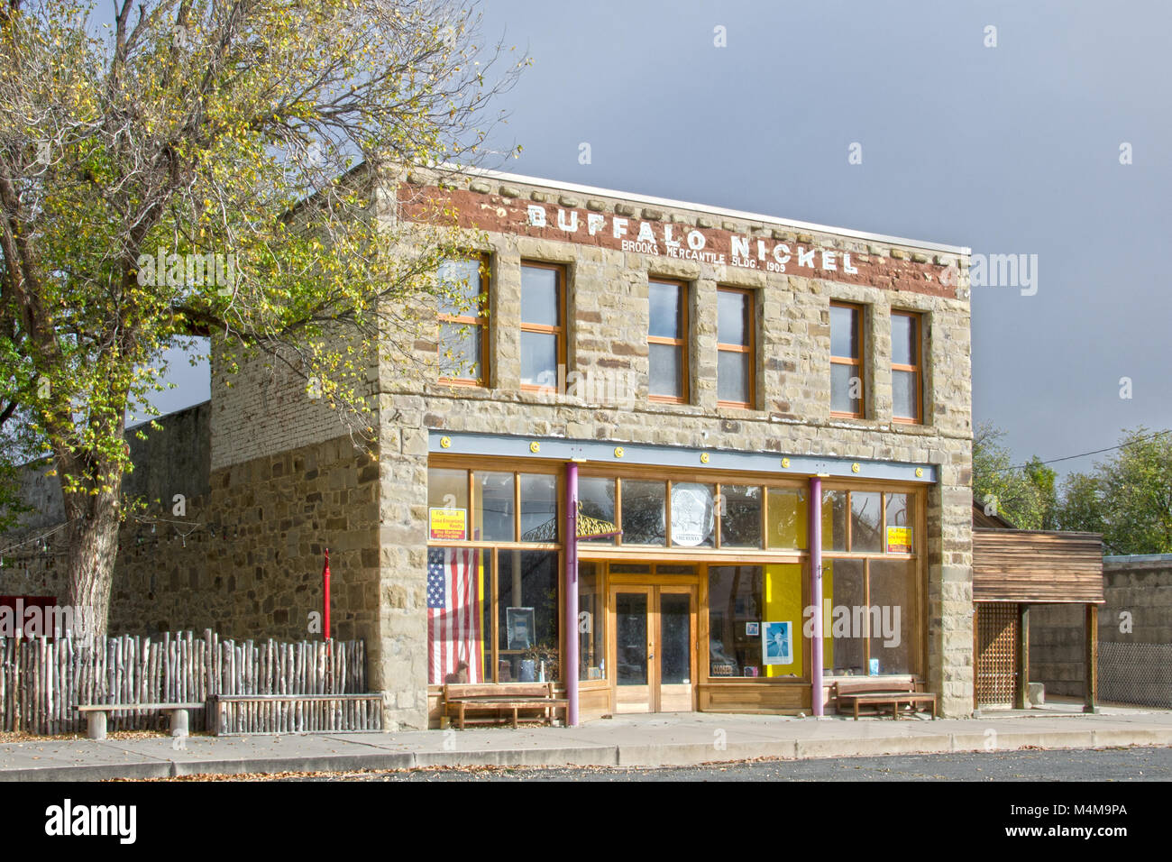 The Buffalo Nickel building used to be the Brooks Mercantile in