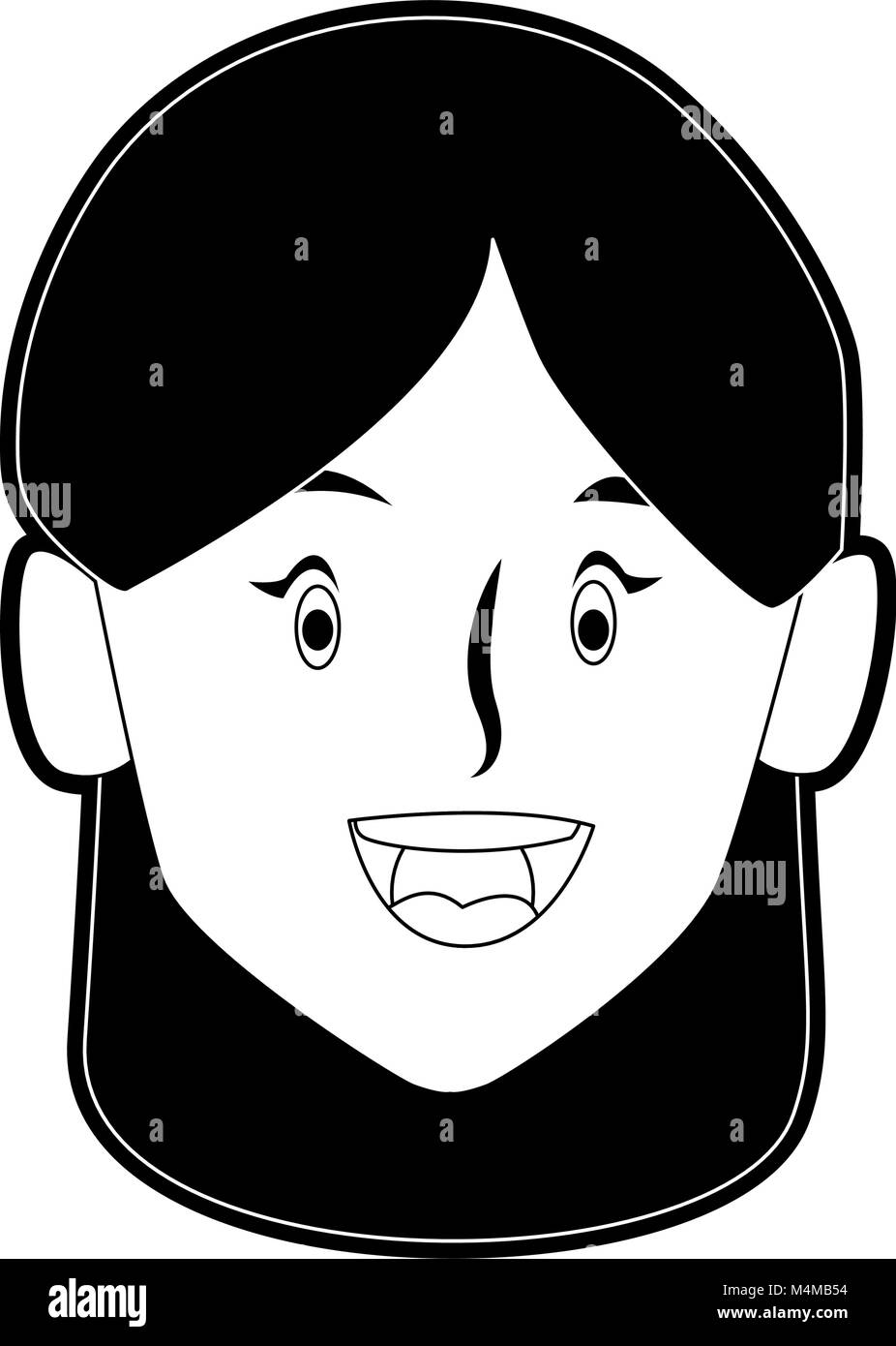 Beautiful woman cartoon Stock Vector Image & Art - Alamy
