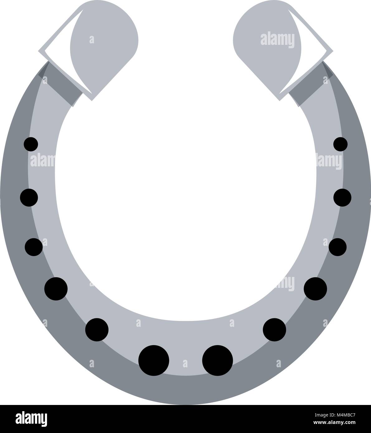 Horseshoe lucky symbol Stock Vector Image & Art Alamy