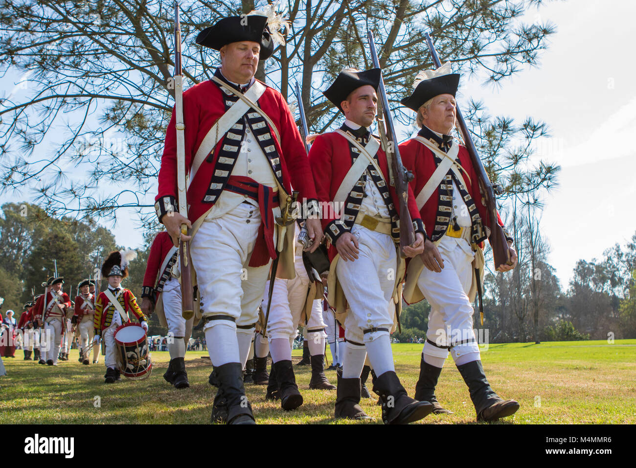 British Redcoats Reenactment