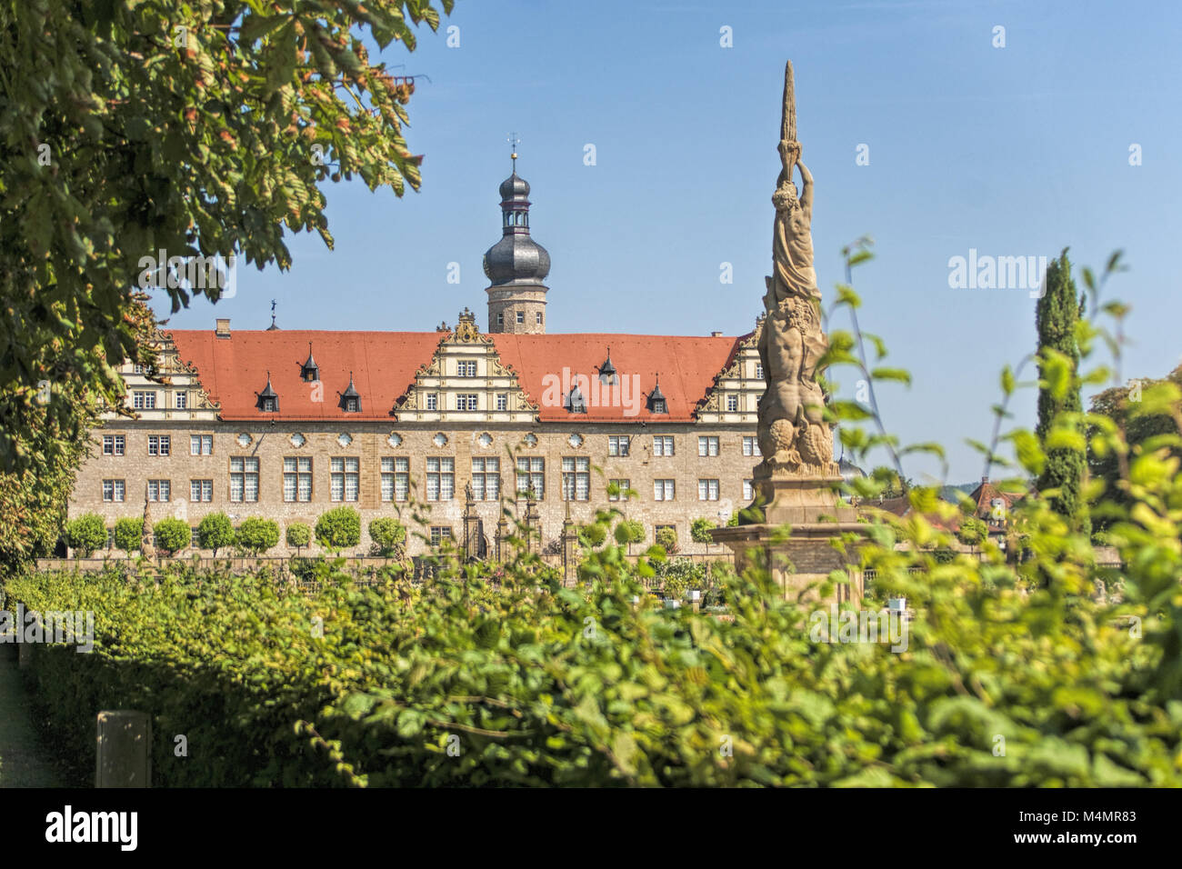 Castle Weikersheim Stock Photo