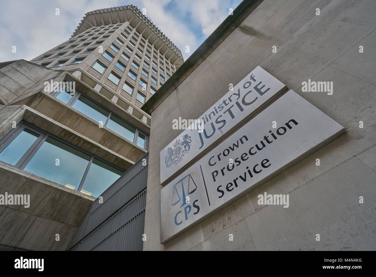 ministry of justice crown prosecution service Stock Photo - Alamy