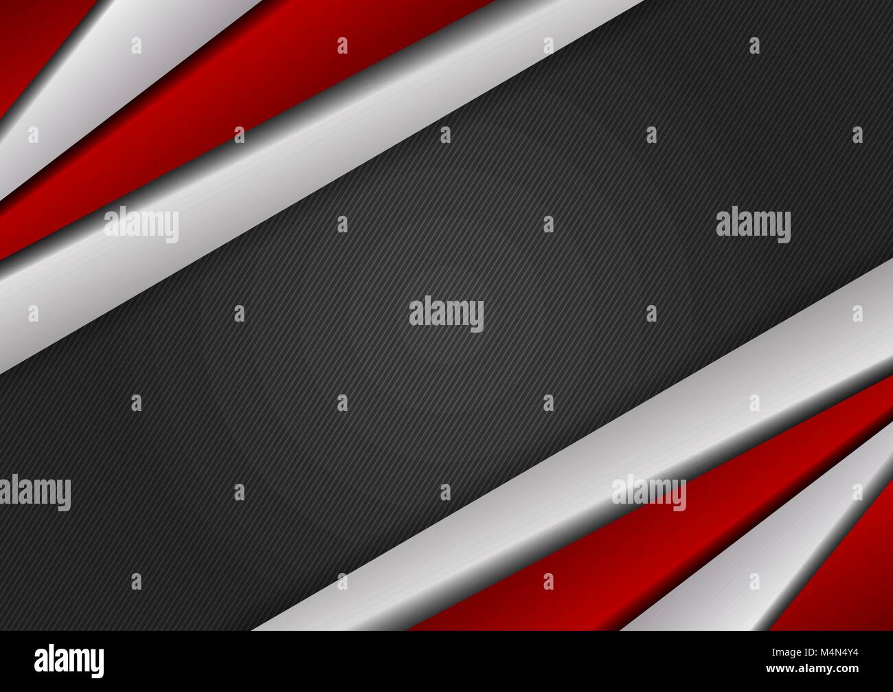 Red and Silver color geometric abstract background modern design with ...