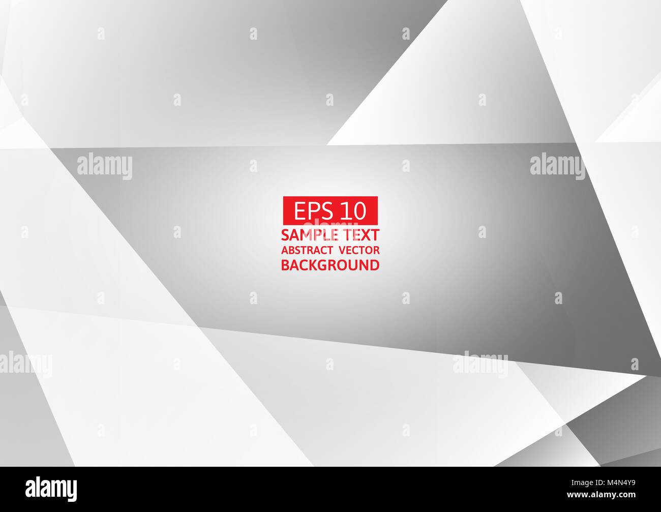 Gray and white geometric abstract background technology modern, Vector ...