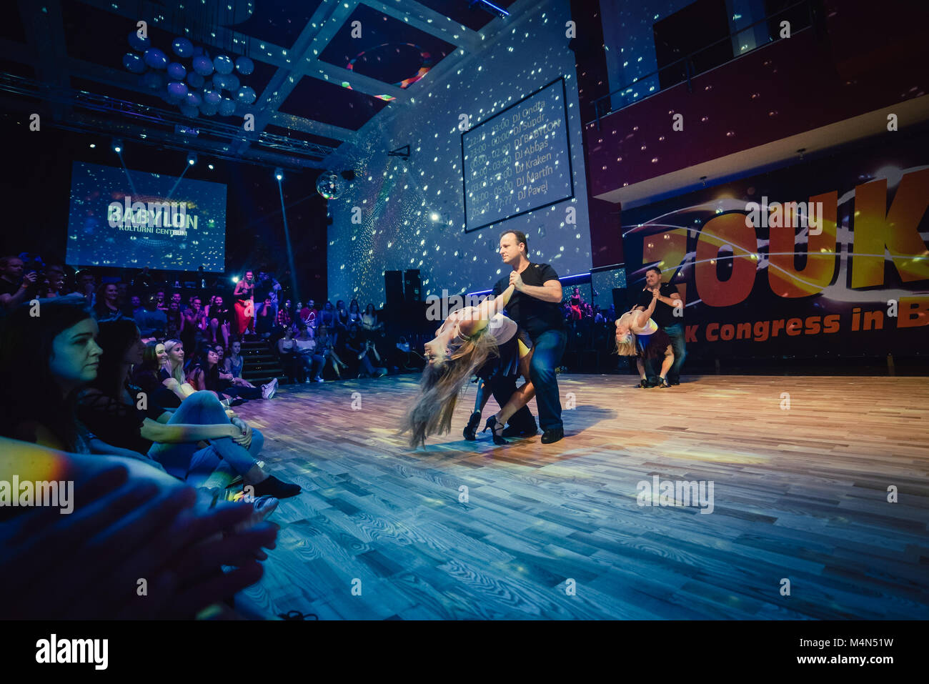 Brno, Czech Republic February 5th 2017 Choreography show with