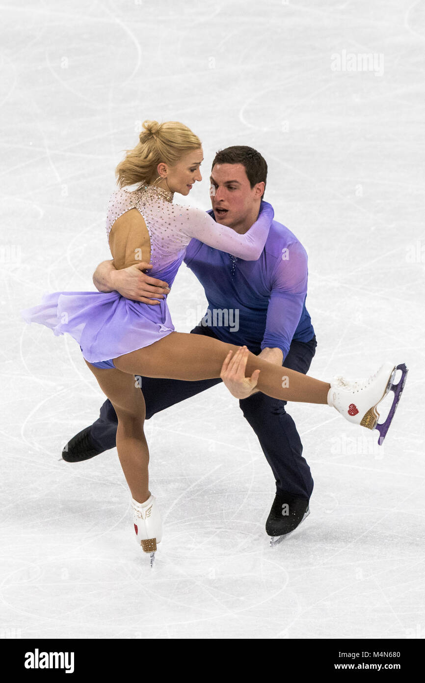 Aljona Savchenko/ Bruno Massot (GER) win the gold medal in the Figure Skating Pairs Free Skate