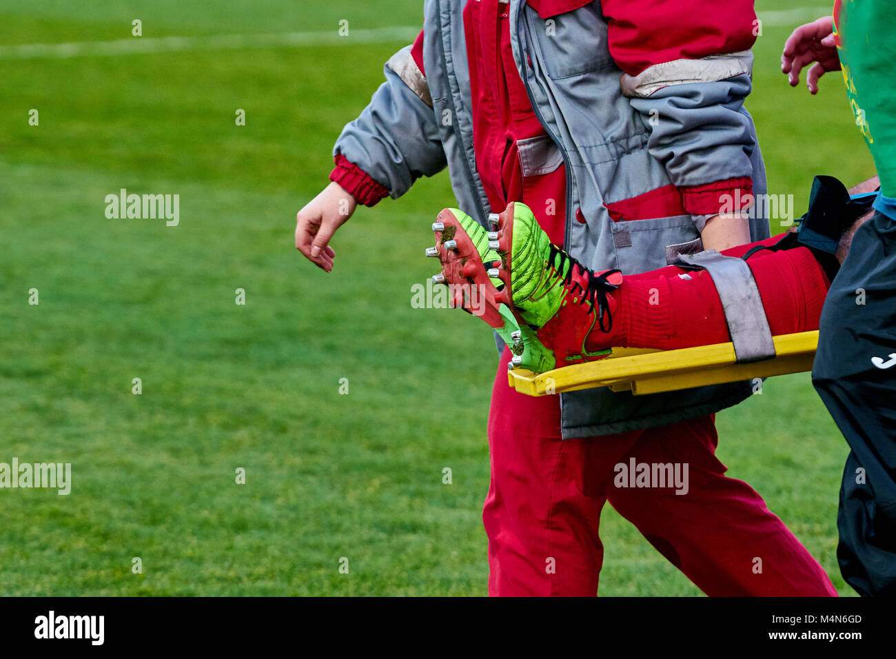 Soccer football action injury injured hires stock photography and