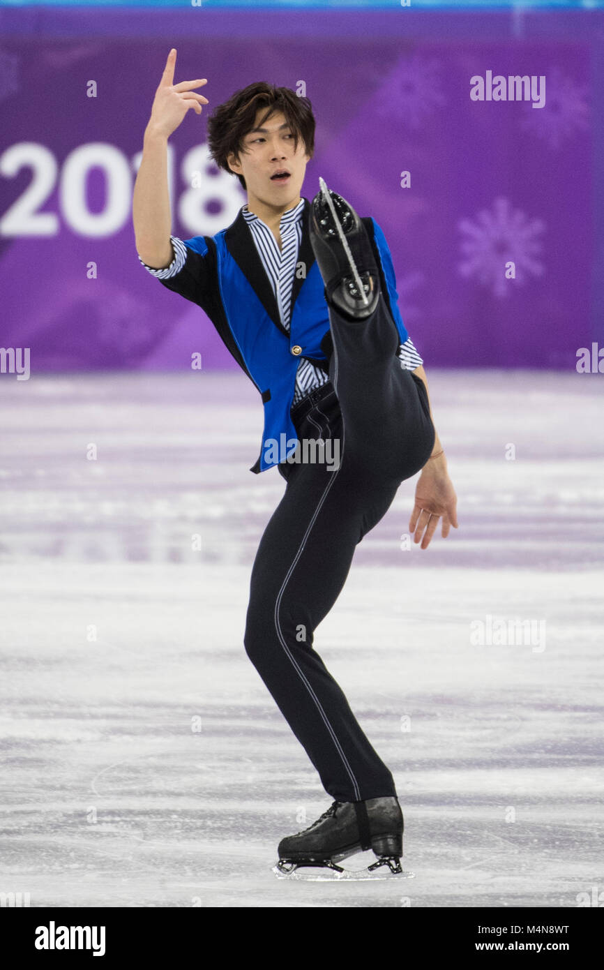 Keiji TANAKA (JPN), Figure Skating, Men Single Skating, Free Skating, Olympic Winter Games PyeongChang 2018, Gangneung Ice Arena, South Korea on February 17, 2018