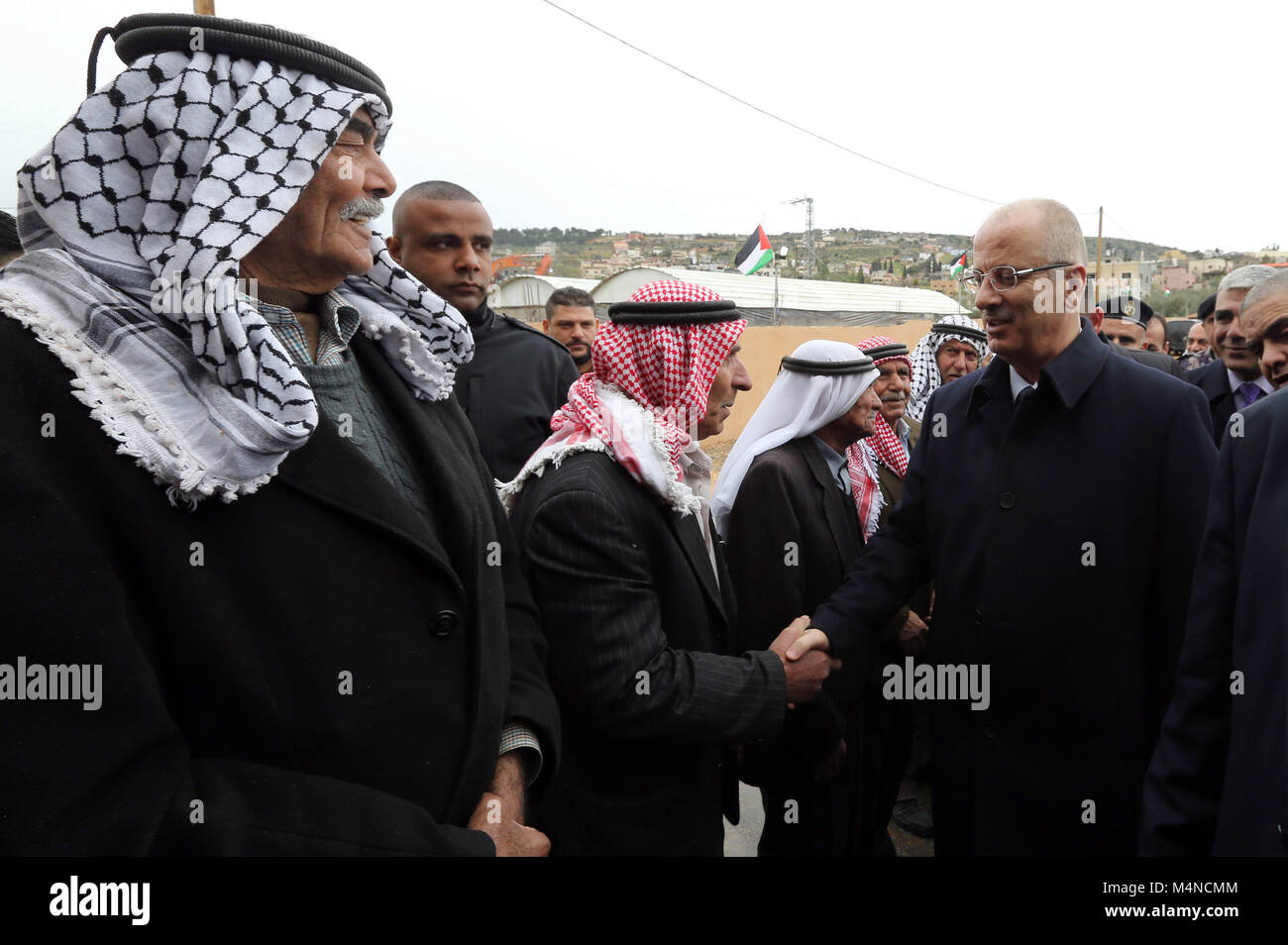 Tubas, West Bank, Palestinian Territory. 17th Feb, 2018. Palestinian