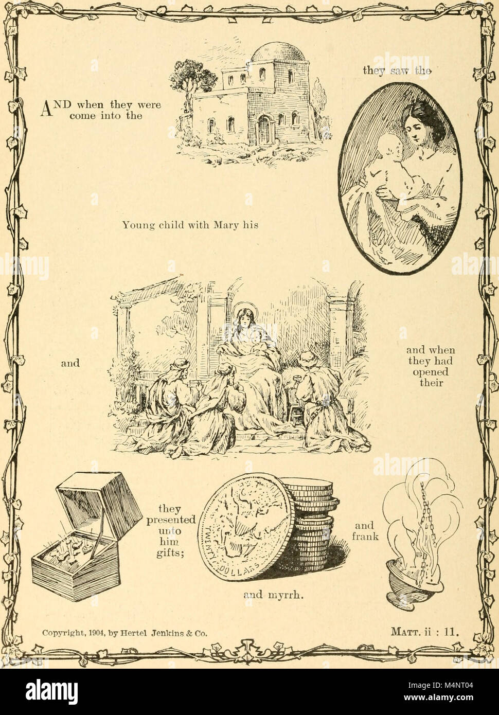This 1908 book presents biblical symbols in a format designed to engage ...
