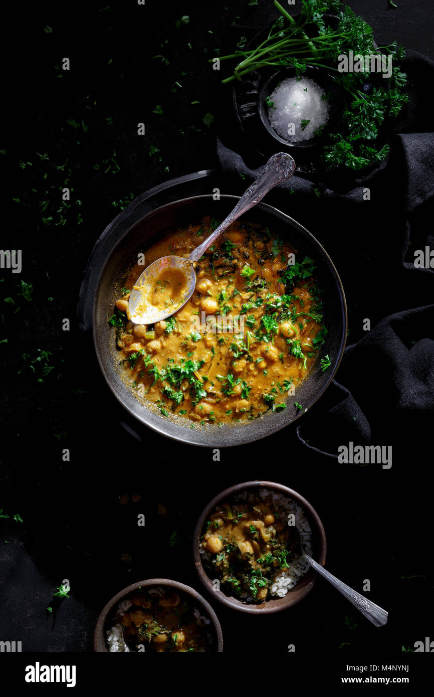 Indian chickpea soup hires stock photography and images Alamy