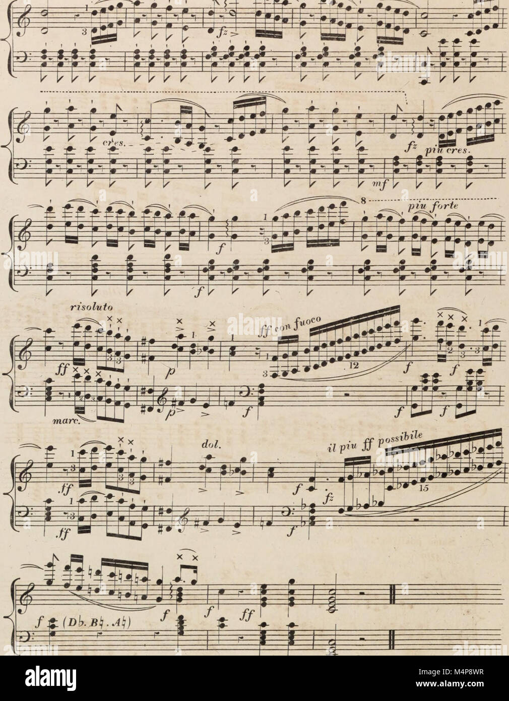 Bochsa's explanations of his new harp effects (1832) (14763318694 Stock ...