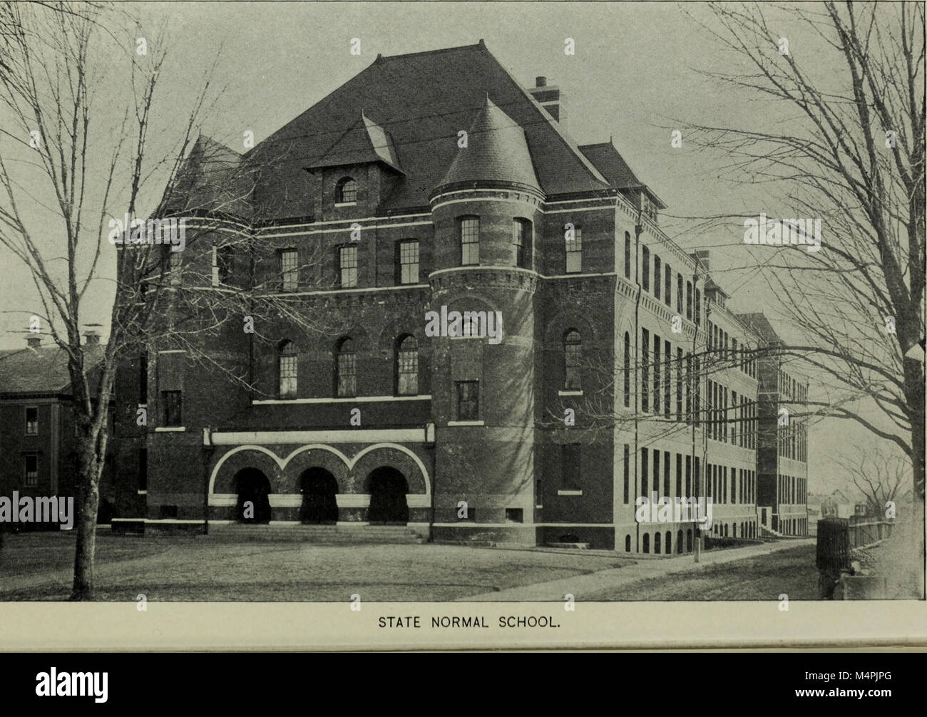 The 1901 catalogue of Bridgewater State Normal School includes detailed