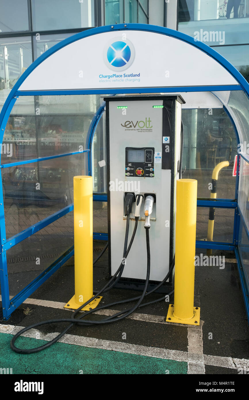 Uk electric vehicles electric energy High Resolution Stock Photography