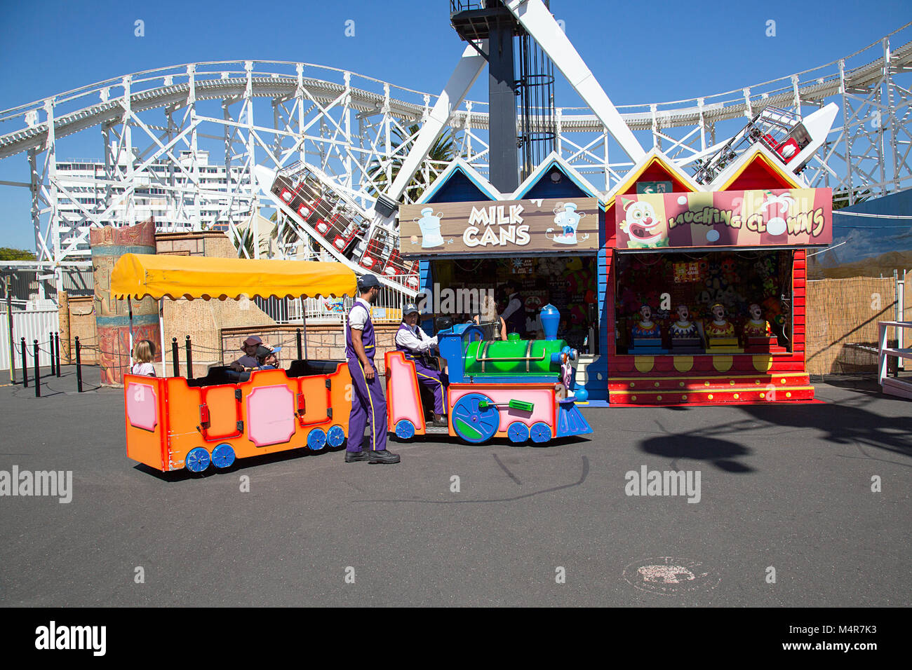 Train ride carnival hires stock photography and images Alamy