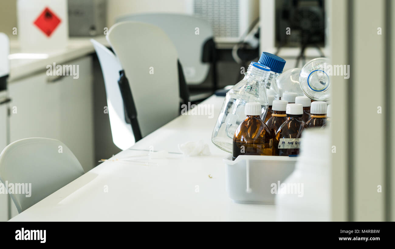 Laboratory room Stock Photo