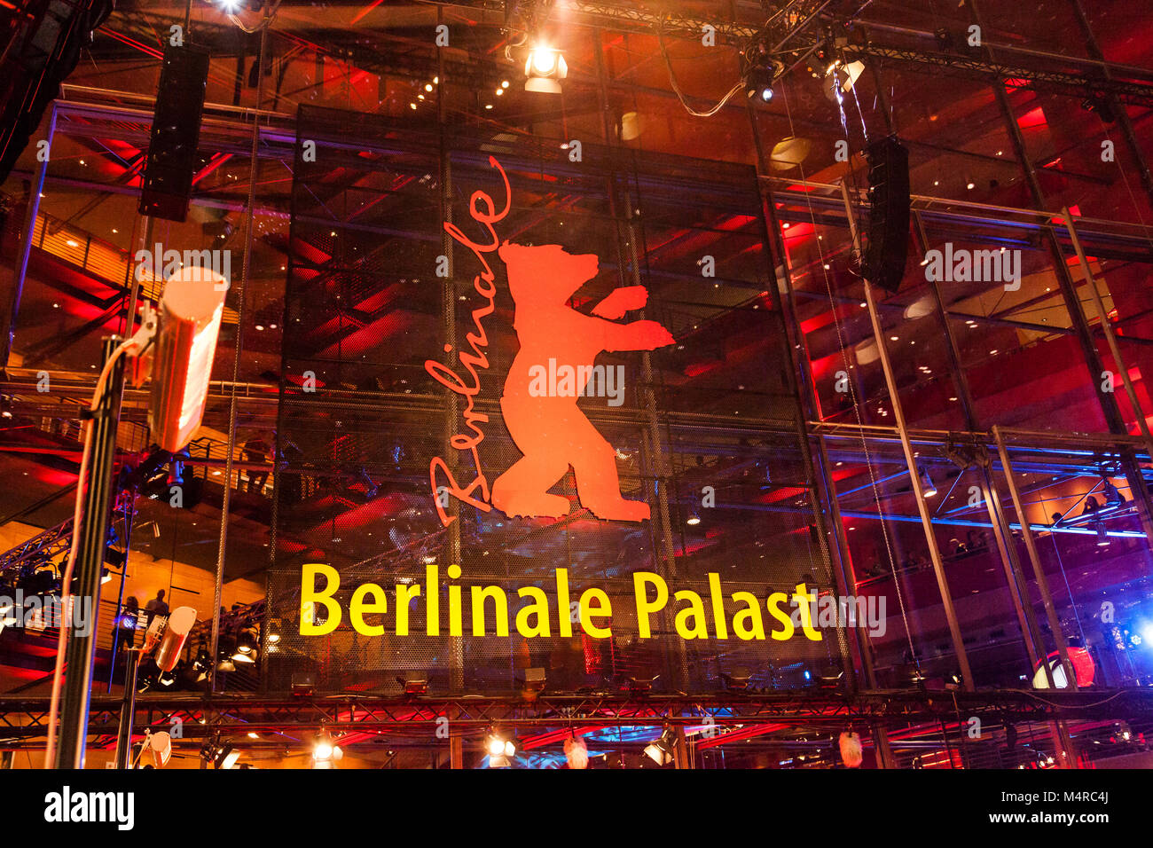 Berlinale Palace at Potsdamer Platz in Berlin 2018 Stock Photo