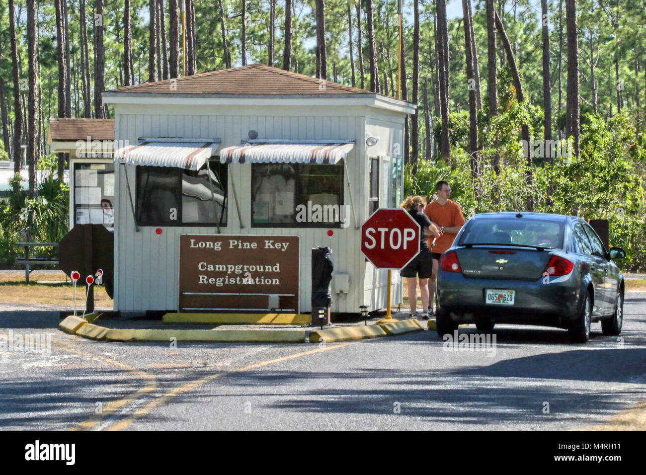 Long Pine Key Campground Stock Photo Alamy