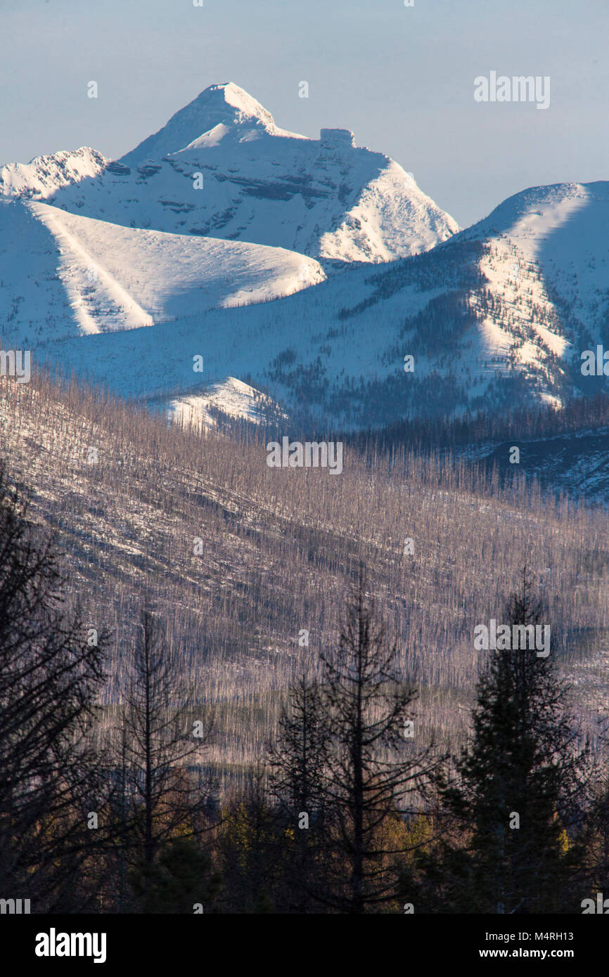 Longfellow Peak and Paul Bunyon's Cabin Stock Photo Alamy