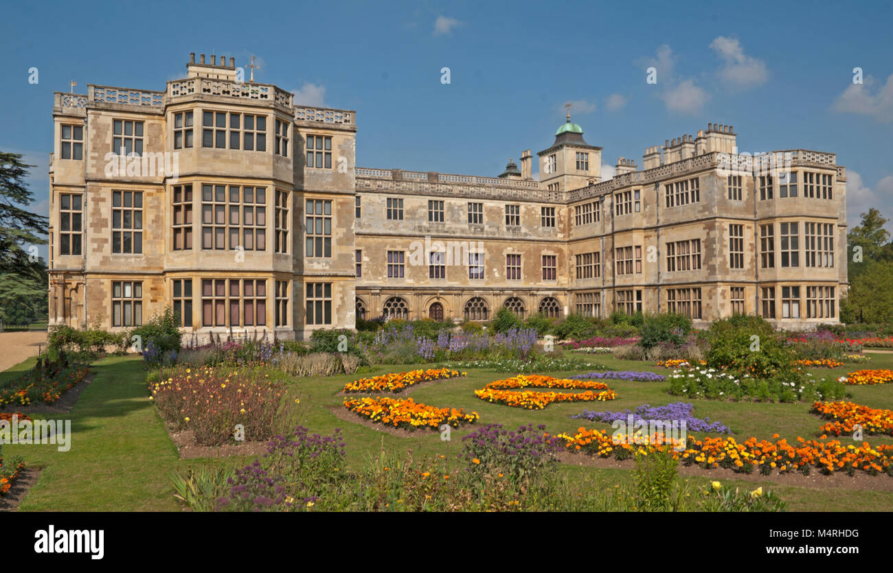 Audley End House, and Garden, Saffron Walden, Essex, England Stock